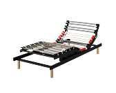 Sommier à lattes Flex Max Electrique - 90x200 cm
