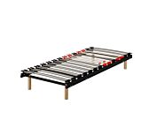 Matelas mousse HR sommier flex max fixe 