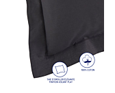 Taie d'oreiller Coton Zinc - 50x70 cm