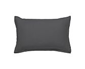 Taie d'oreiller percale Gris Fonce - 50x70 cm