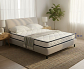 Matelas Essential Oli 90x200 cm épaisseur 12 cm – confort ferme mousse haute résilience sur lit double