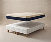 Ensemble matelas Aurore / sommier Cirse - (x2) 90x200cm - 180x200 cm