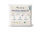 Protège Oreiller Imperméable Lyocell Blanc - 50x70 cm