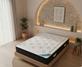 Matelas 140x200 à mousse à haute résilience 