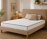 Ensemble literie Leon beige- 140x190 cm 
