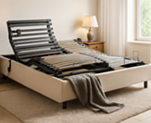Sommier sommeil plus blanc 140x200