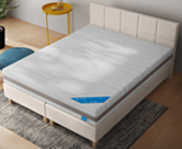 Boxspring Coventry Merlot Ecru - 90x200 cm