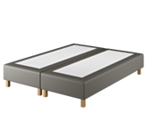 Boxspring Dayton Cabernet Anthracite - 160x200 cm