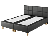 Boxspring Dayton Cabernet Noir - 90x200 cm