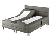 Boxspring Eton Electrique Cabernet Anthracite - 140x190 cm