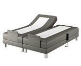 Boxspring Eton Electrique Cabernet Anthracite - 200x200 cm