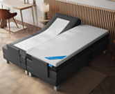 Boxspring Eton Electrique Cabernet Noir - 90x200 cm