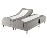 Boxspring Eton Electrique Merlot Gris - 140x200 cm