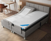 Boxspring Eton Electrique Merlot Gris - 180x200 cm