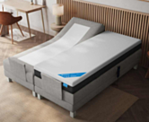 Boxspring Eton Electrique Merlot Gris - 180x200 cm