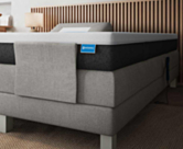 Boxspring Eton Electrique Merlot Gris - 90x200 cm