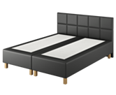 Boxspring Forbes Cabernet Noir - 140x200 cm