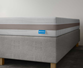 Boxspring Forbes Merlot Gris - 160x200 cm