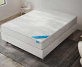 Lit German Confort Blanc - 140x200 cm