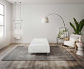 Lit German Confort Blanc  - 90x190 cm