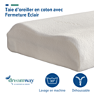 Oreiller Memo Vegetal Ergonomique - 40x60 cm
