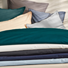 Housse de couette Coton Zinc - 240x260 cm