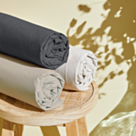 Housse de couette Coton Blanc - 140x200 cm