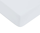 Drap-housse Coton Blanc Bonnet 25 - 180x200 cm