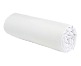 Drap housse Percale Blanc 90X200 cm 