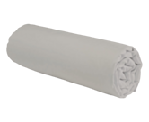 Drap-housse Percale Gris Clair Bonnet 35 - 140x190 cm