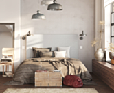Tête de lit Kahaia Page Ashgrey 160 - H120 cm