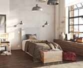 Tête de lit Kahaia Page Ashgrey 90 - H120 cm