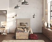 Tête de lit Kahaia Nika Beige 80 - H100 cm