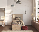Tête de lit Kalmia Taupe 90 - H120 cm