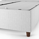 Lit Coffre Alpha Gris clair - 140x200 cm