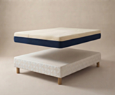 Ensemble matelas Aurore / sommier Cirse - 90x200 cm