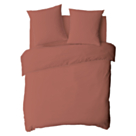 Taie d'oreiller Coton Terracotta - 50x70 cm