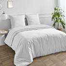 Drap-housse Percale Blanc Bonnet 35 - 140x190 cm