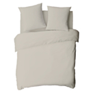 Drap-housse satin Beige Bonnet 35 - 140x200 cm