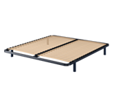 Ensemble Matelas Ligo / Sommier 20 lattes - 140x190 cm 