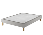 Sommier Tapissier Cosmos Deco Ashgrey - 160x200 cm