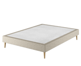 Sommier Tapissier Cosmos Deco Beige - 160x200 cm