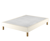 Sommier Calla Deco Boucle Blanc - 140x190 cm