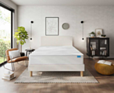 Sommier Cosmos Deco Boucle Blanc - 180x200 cm