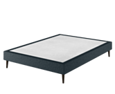 Sommier Cosmos Deco Bleu - 160x200 cm
