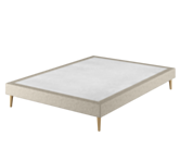 Sommier Tapissier Cirse Deco Beige - 140X200 cm