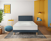 Sommier Tapissier Cirse Deco Bleu - 160x200 cm