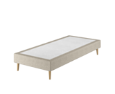 Sommier Tapissier Calla Deco Beige - 120x190 cm