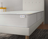 Sommier Tapissier Cirse Deco Boucle Blanc - 90x190 cm