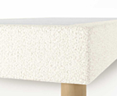 Sommier Tapissier Cirse Deco Boucle Blanc - 180x200 cm